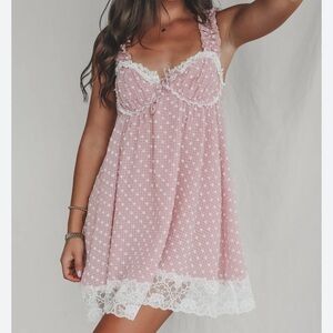 For Love And Lemons Melanie mini dress